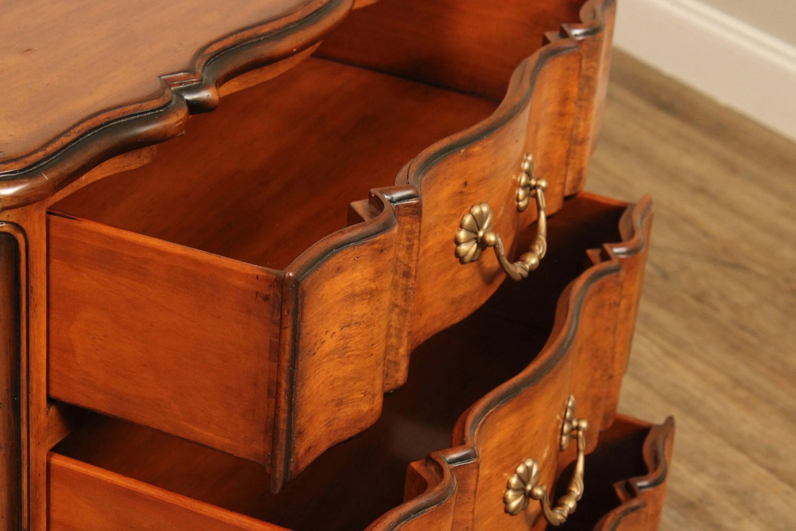 Early 21st Century Theodore Alexander Chateau Du Vallois French Style Three Drawer Chest - 4