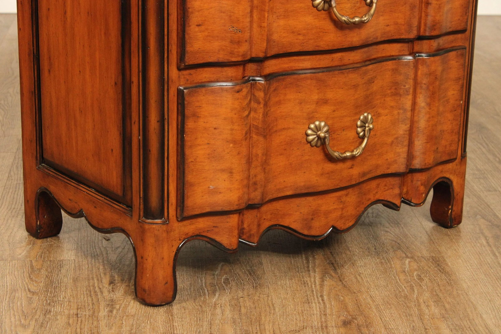 Early 21st Century Theodore Alexander Chateau Du Vallois French Style Three Drawer Chest - 6