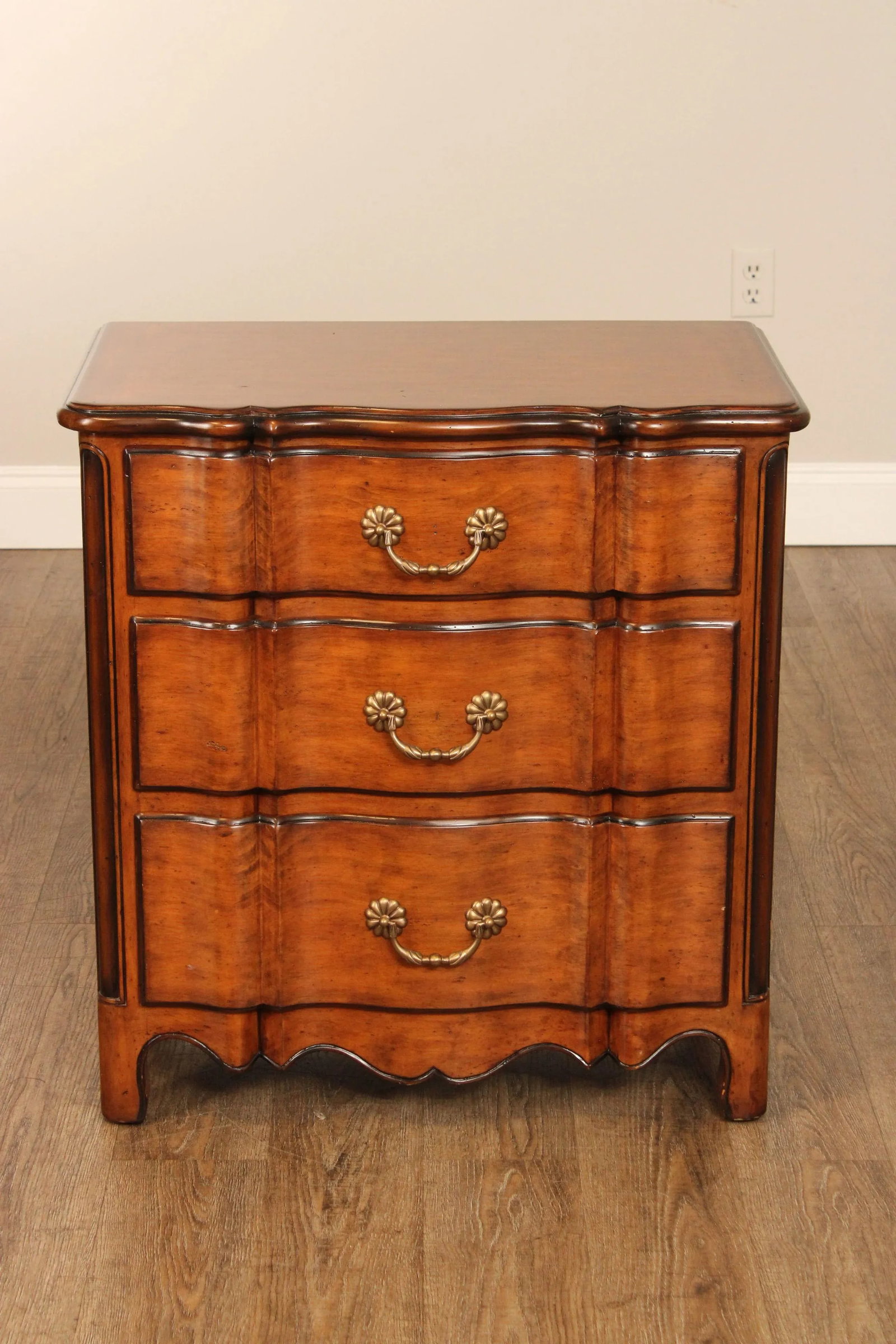 Early 21st Century Theodore Alexander Chateau Du Vallois French Style Three Drawer Chest - 9