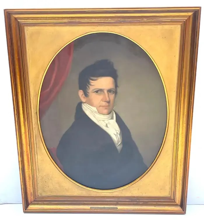 19th Century American Portrait of Joseph Stringham - 2