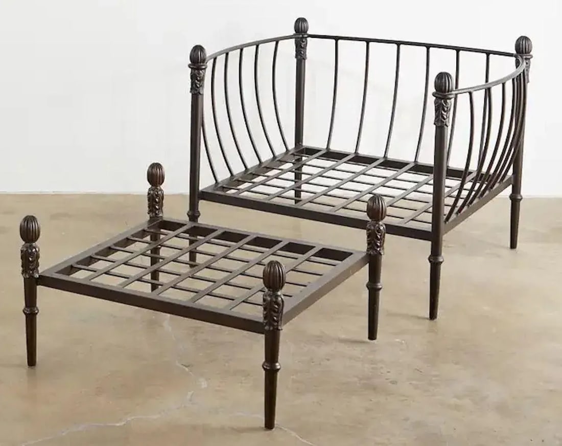 Montecito Lounge Chair With Ottoman in Michael Taylor - 13