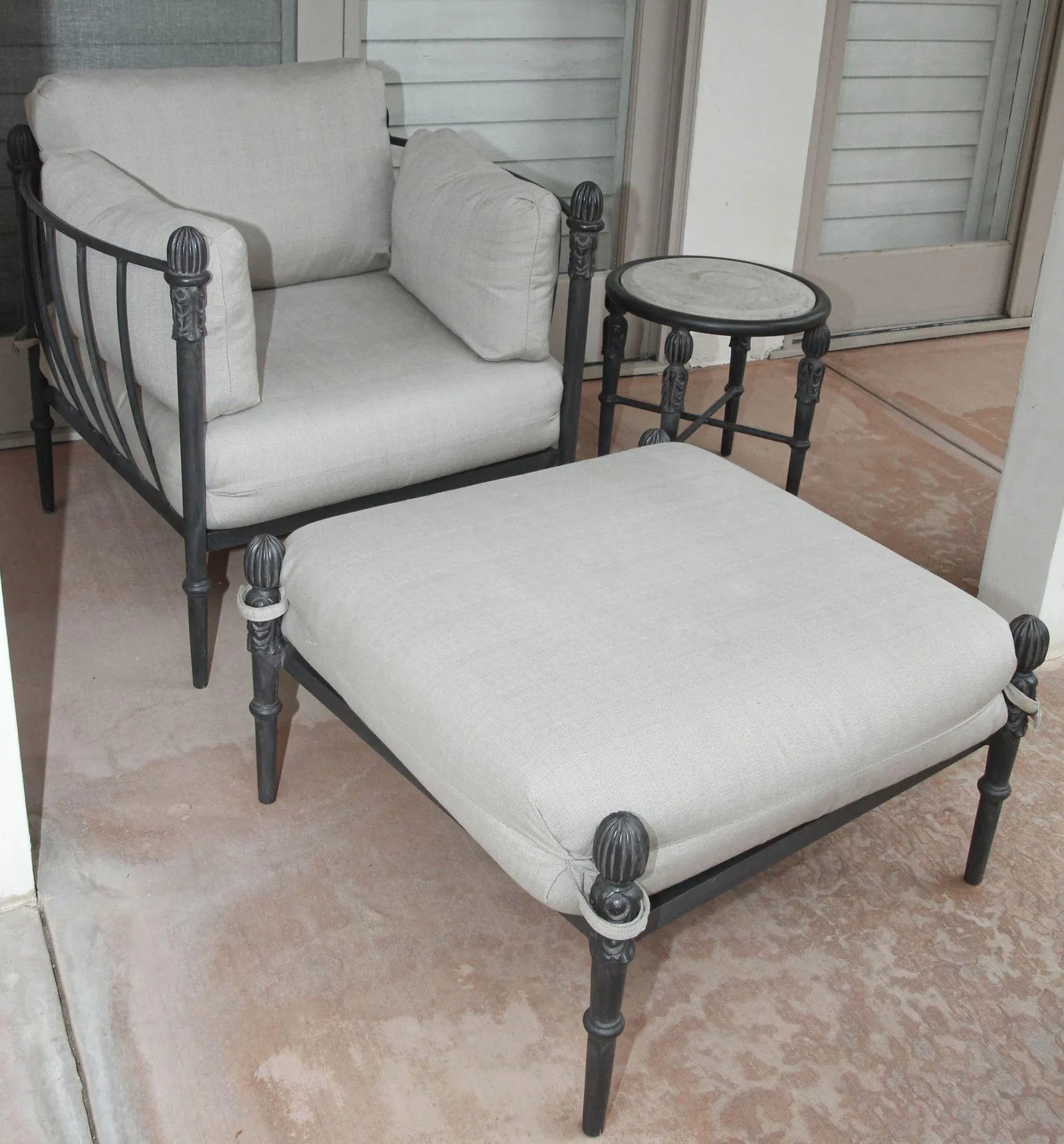 Montecito Lounge Chair With Ottoman in Michael Taylor - 2