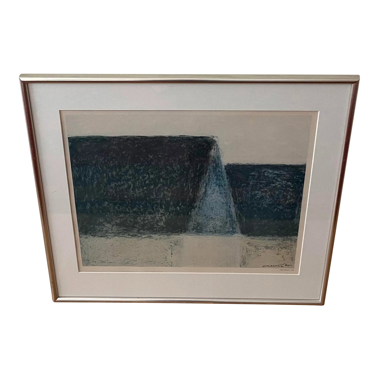 Vintage Framed Print by Danish Artist Albert Bertelsen - #2 (1 of 9)