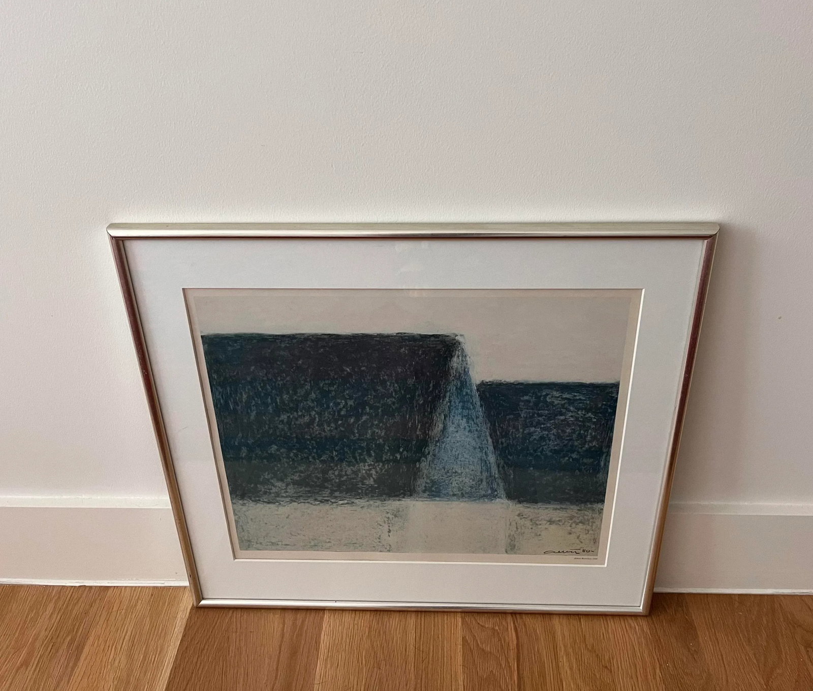 Vintage Framed Print by Danish Artist Albert Bertelsen - #2 - 4