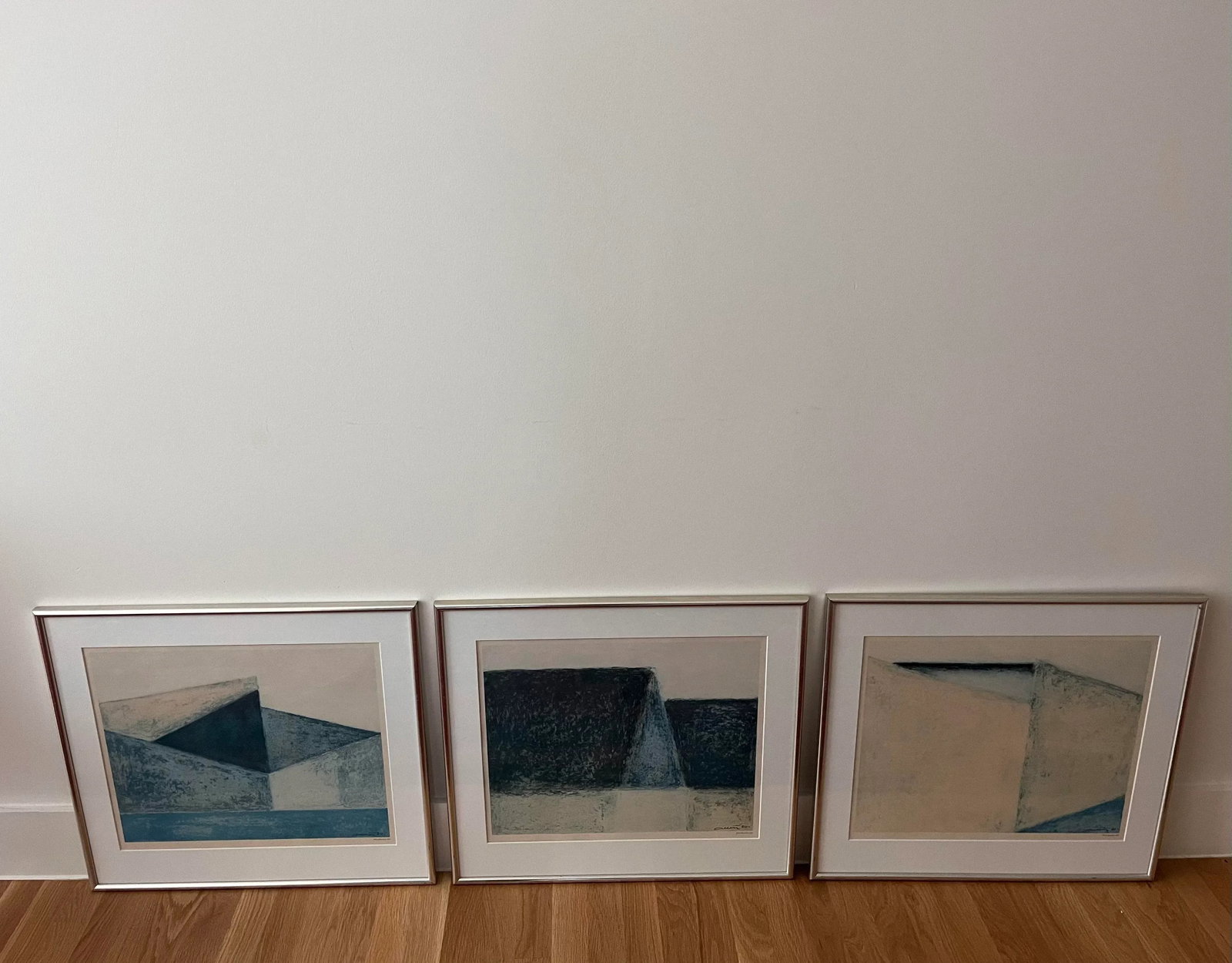 Vintage Framed Print by Danish Artist Albert Bertelsen - #2 - 8