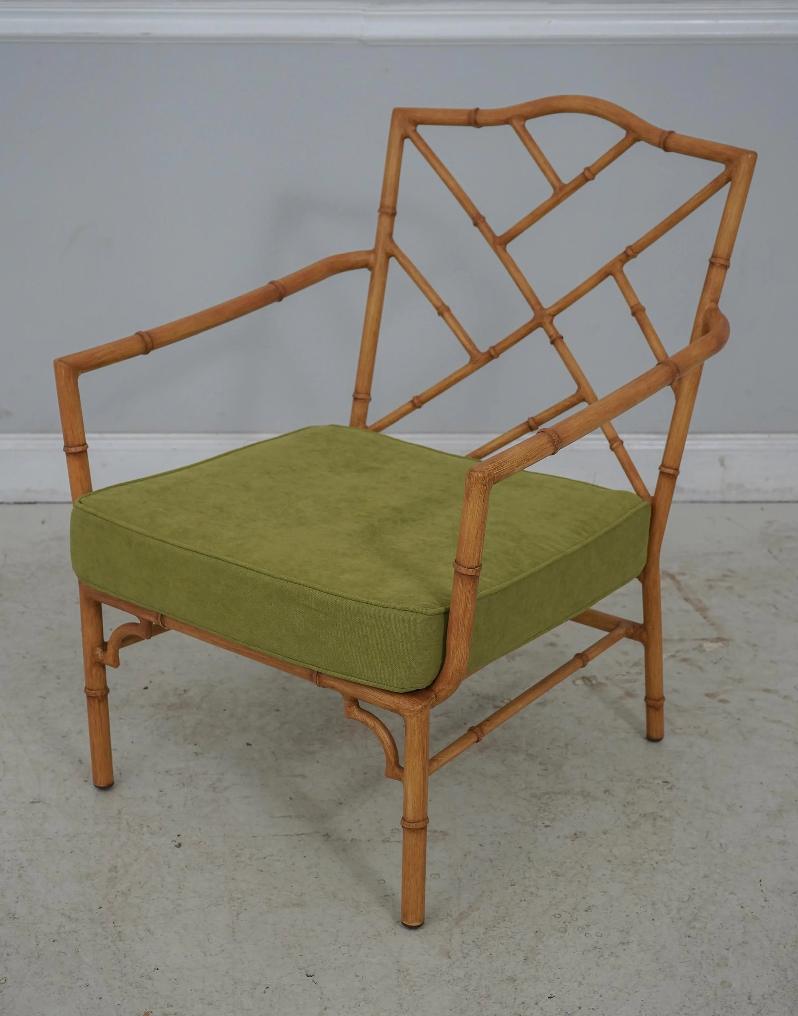 Bamboo Form Modern Design Aluminum Patio Chair - 13