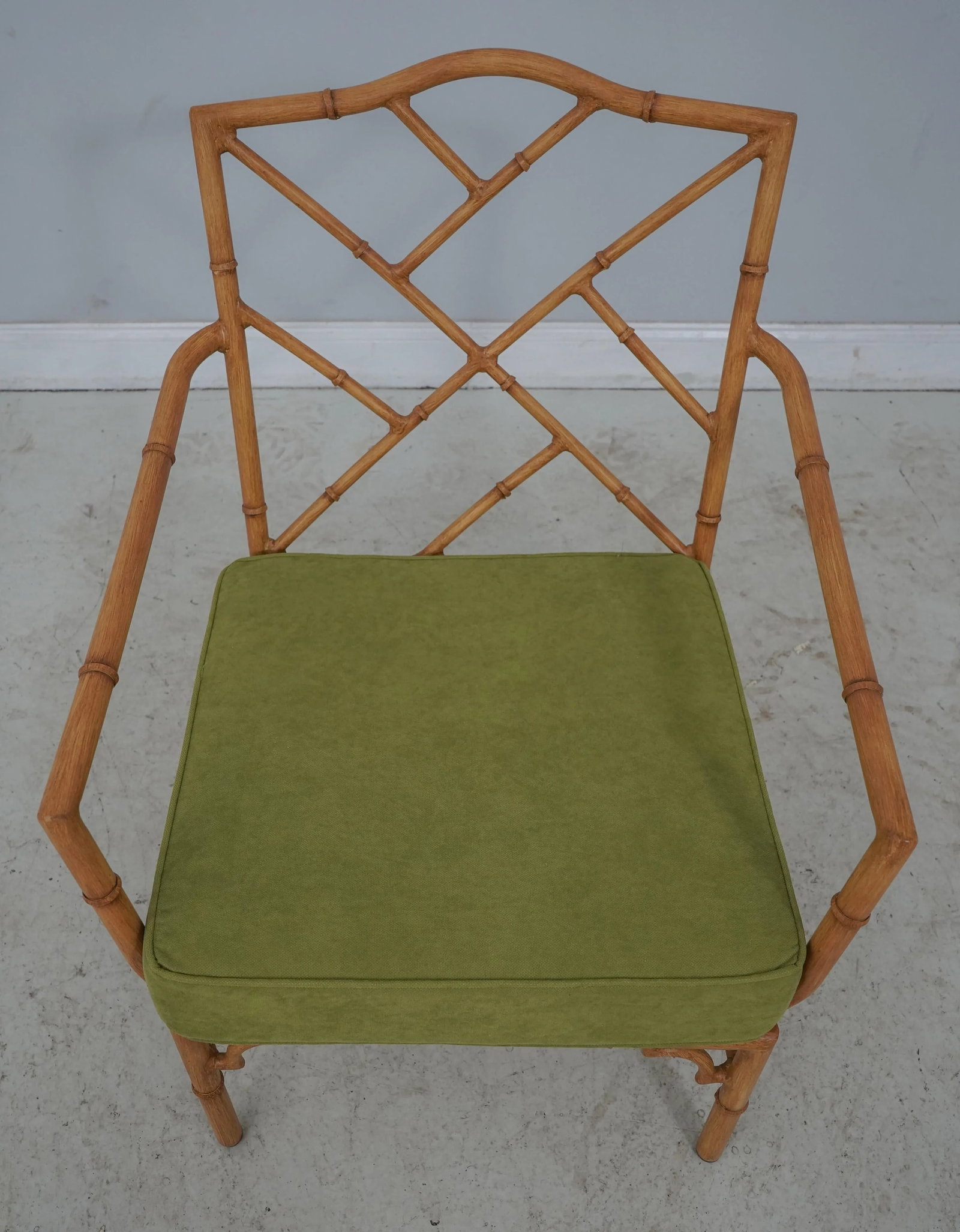 Bamboo Form Modern Design Aluminum Patio Chair - 2