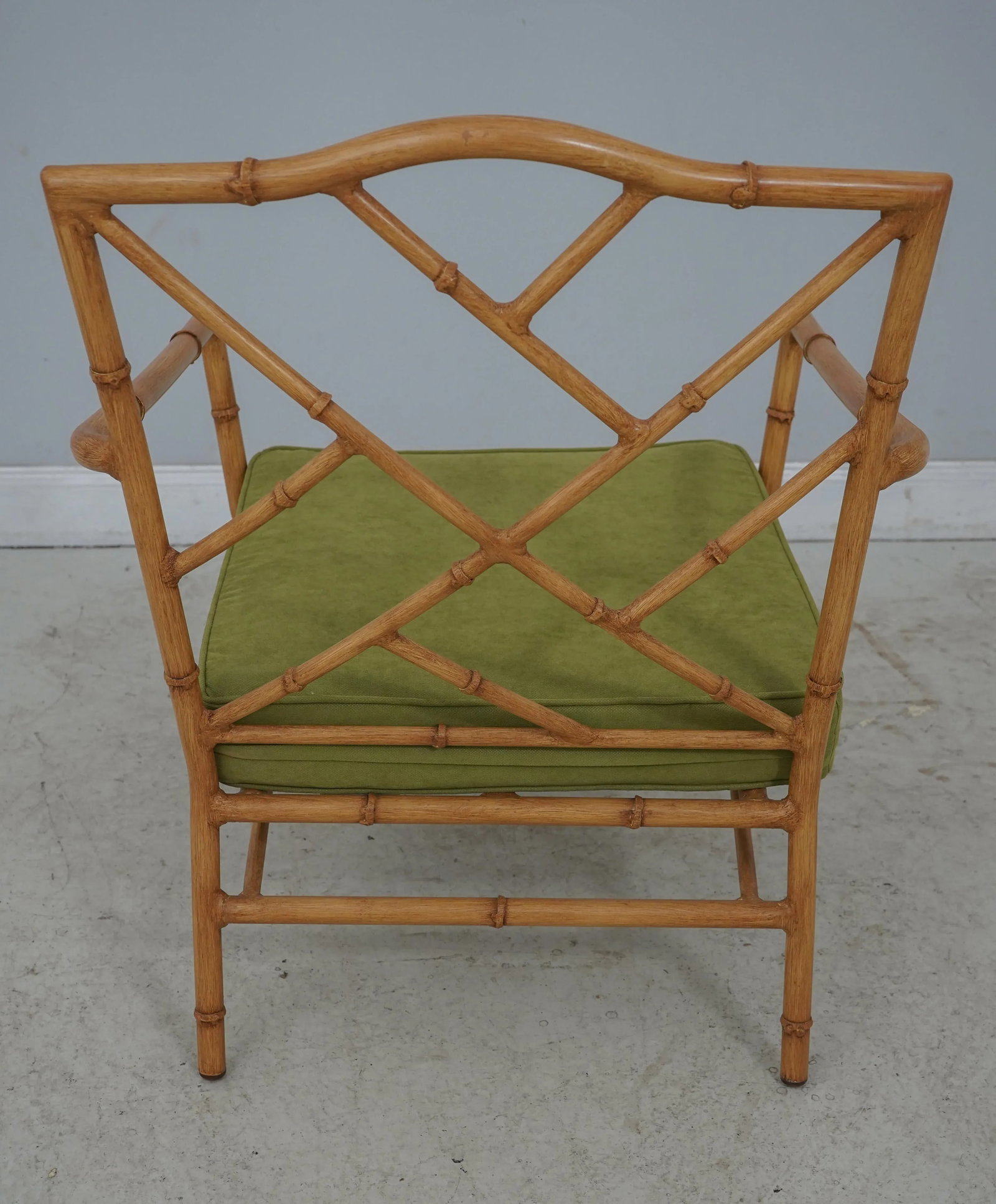 Bamboo Form Modern Design Aluminum Patio Chair - 4