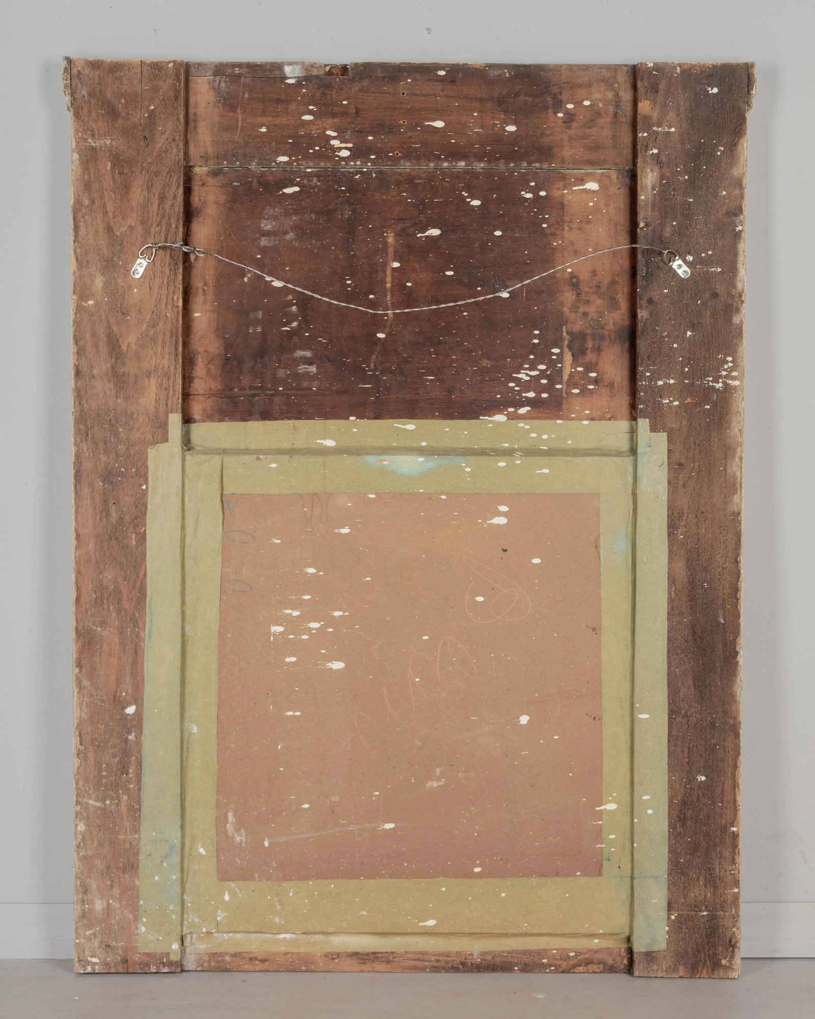 French 19th Century Louis XVI Style Trumeau Mirror - 7
