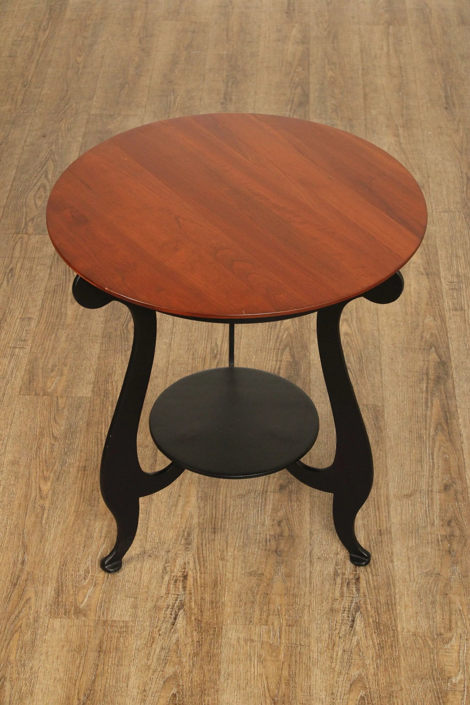 Ethan Allen Transitional Style Cherry Top End Table - 8