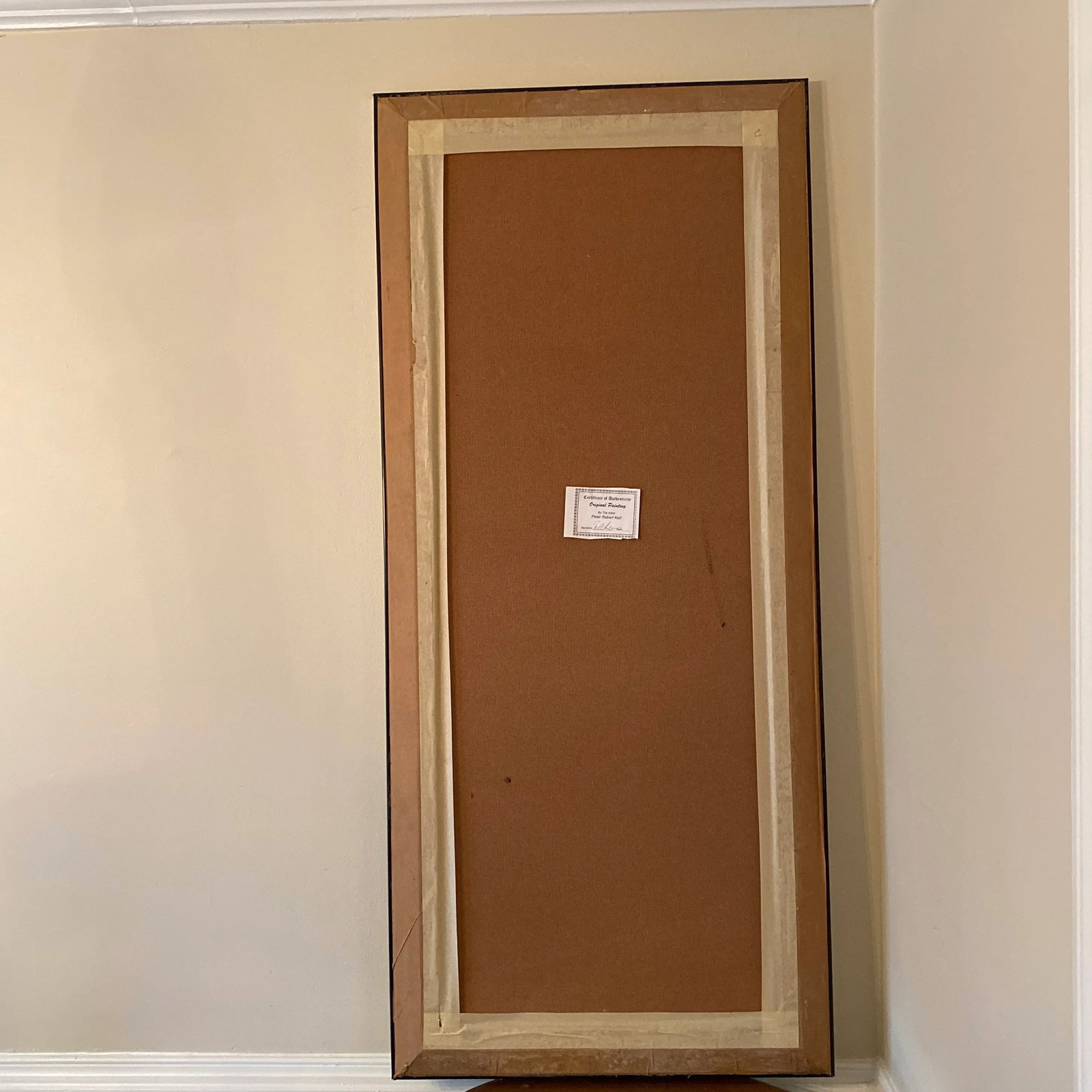 Framed Abstract Painting on Board by Peter Keil - 6