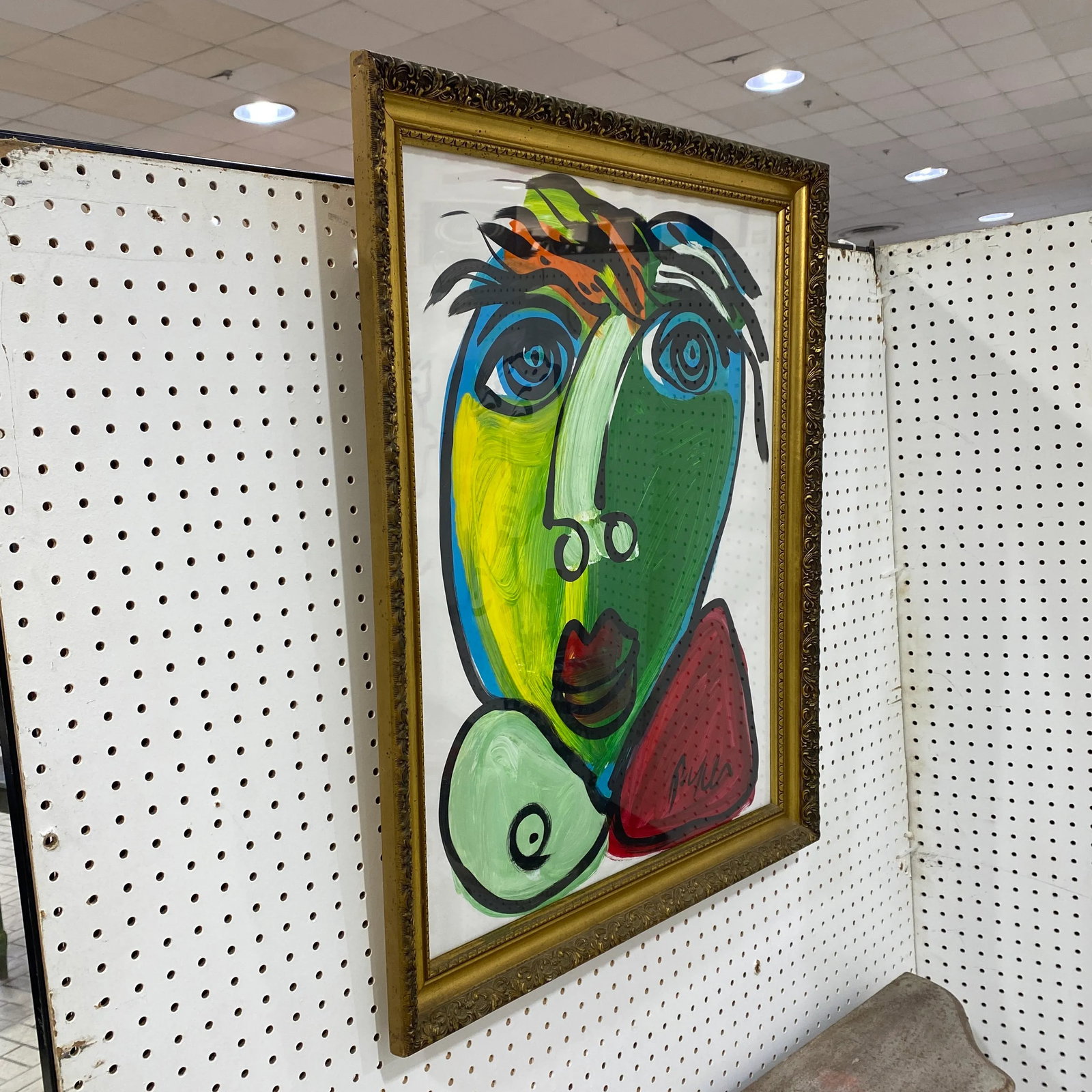 Vintage Abstract Portraiture; Original Artwork by Peter Robert Keil - 3