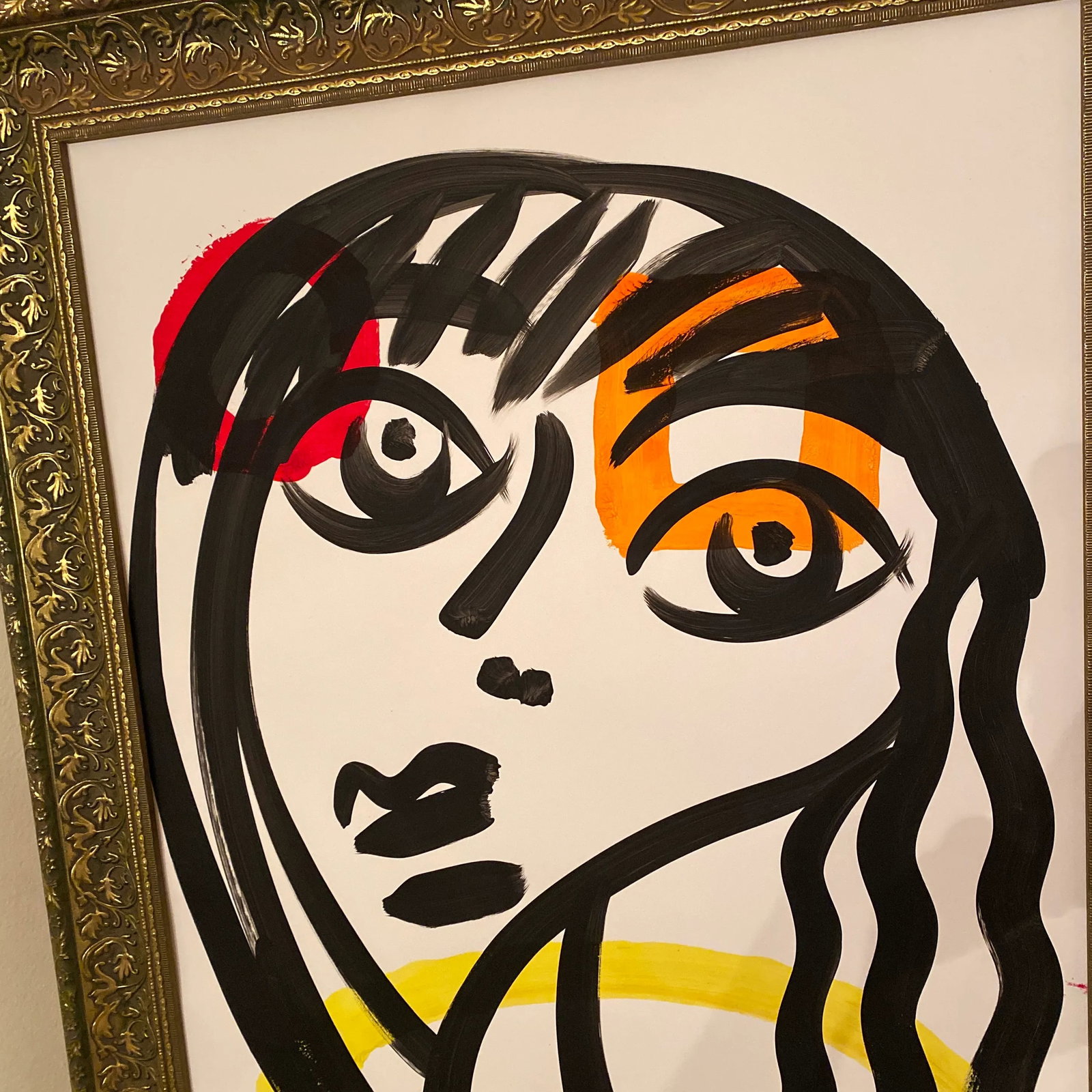 Vintage Abstract Portraiture; Original Artwork by Peter Robert Keil - 4