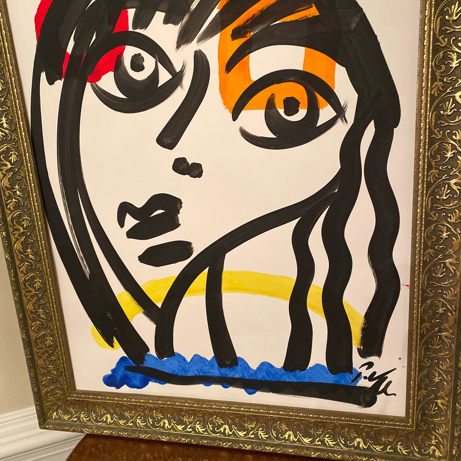 Vintage Abstract Portraiture; Original Artwork by Peter Robert Keil - 5