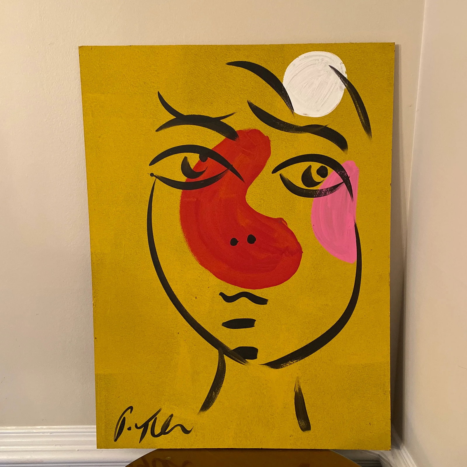 Abstract Peter Keil Original Acrylic on Board Painting ~ a Pair - 2