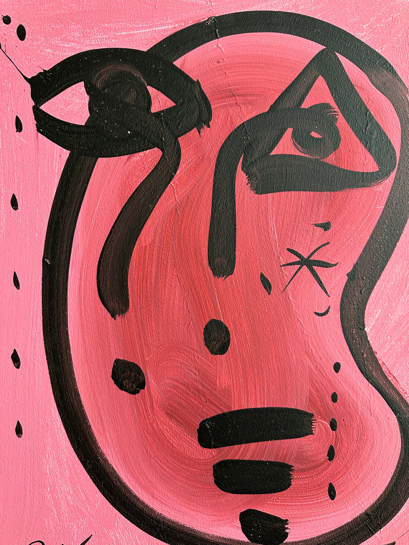 Mirovian Style Abstract Portrait Painting by Peter Keil - 4