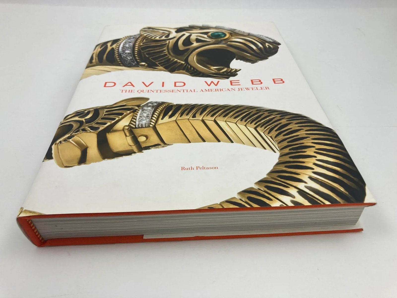David Webb the Quintessential American Jeweler Hardcover Book by Ruth Peltason - 2
