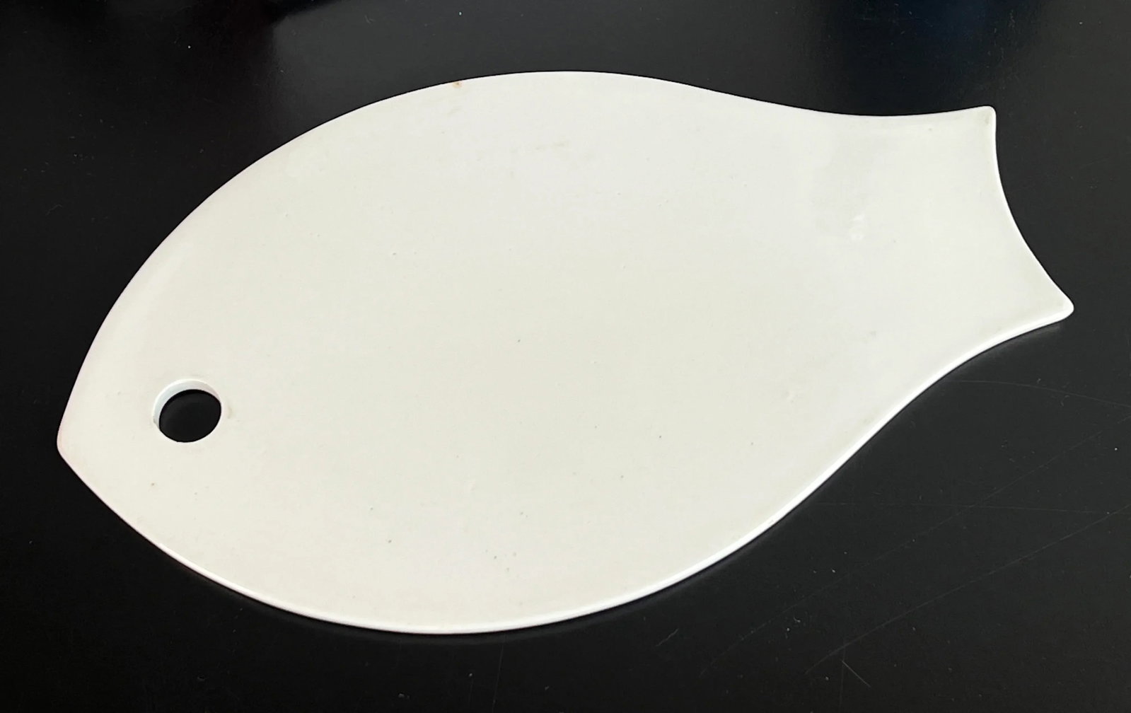 Vintage Mid Century Modern Arabia of Finland Fish Ceramic Trivet / Cheese Board - 7