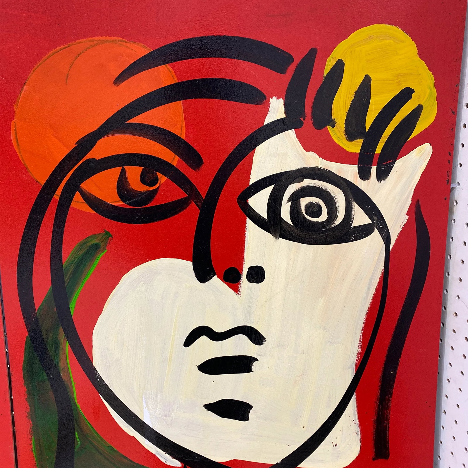 1970s Abstract Peter Keil Original Acrylic on Board Painting ~ a Pair - 3