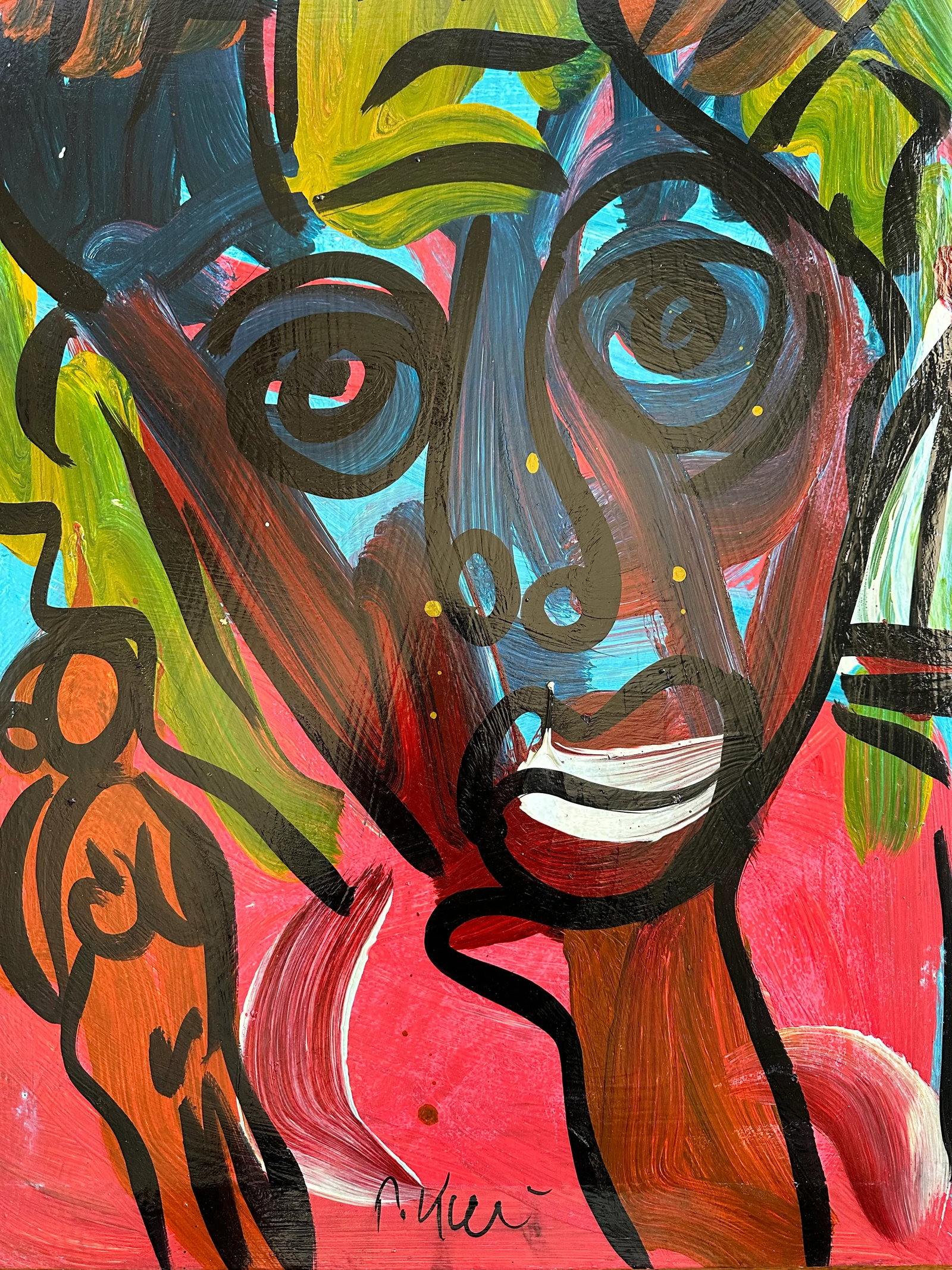 Original Peter Keil Painting - Junge Wilde Collection - 3