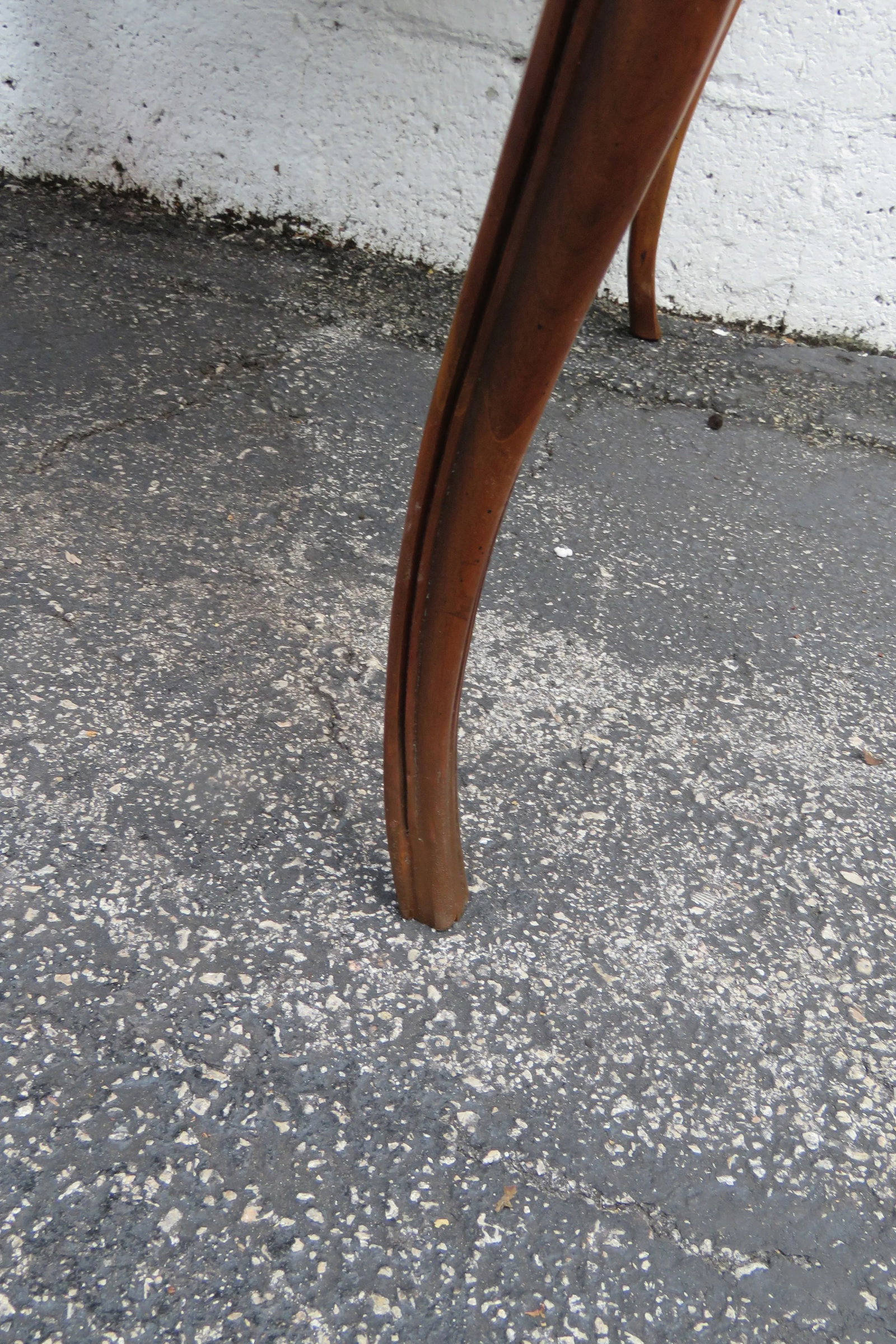 Baker French Burlwood Side End Lamp Accent Tables a Pair - 10