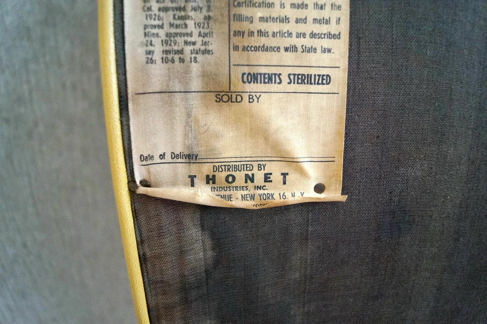 1950's Mid-Century Modern Walnut Armchair by Thonet - 12