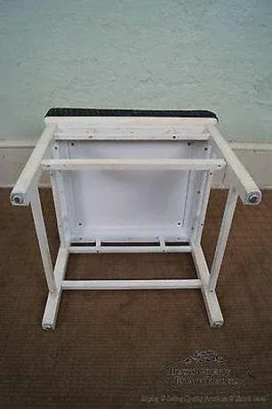 James Mont Era Asian Influenced Painted Benches (A) - a Pair - 11