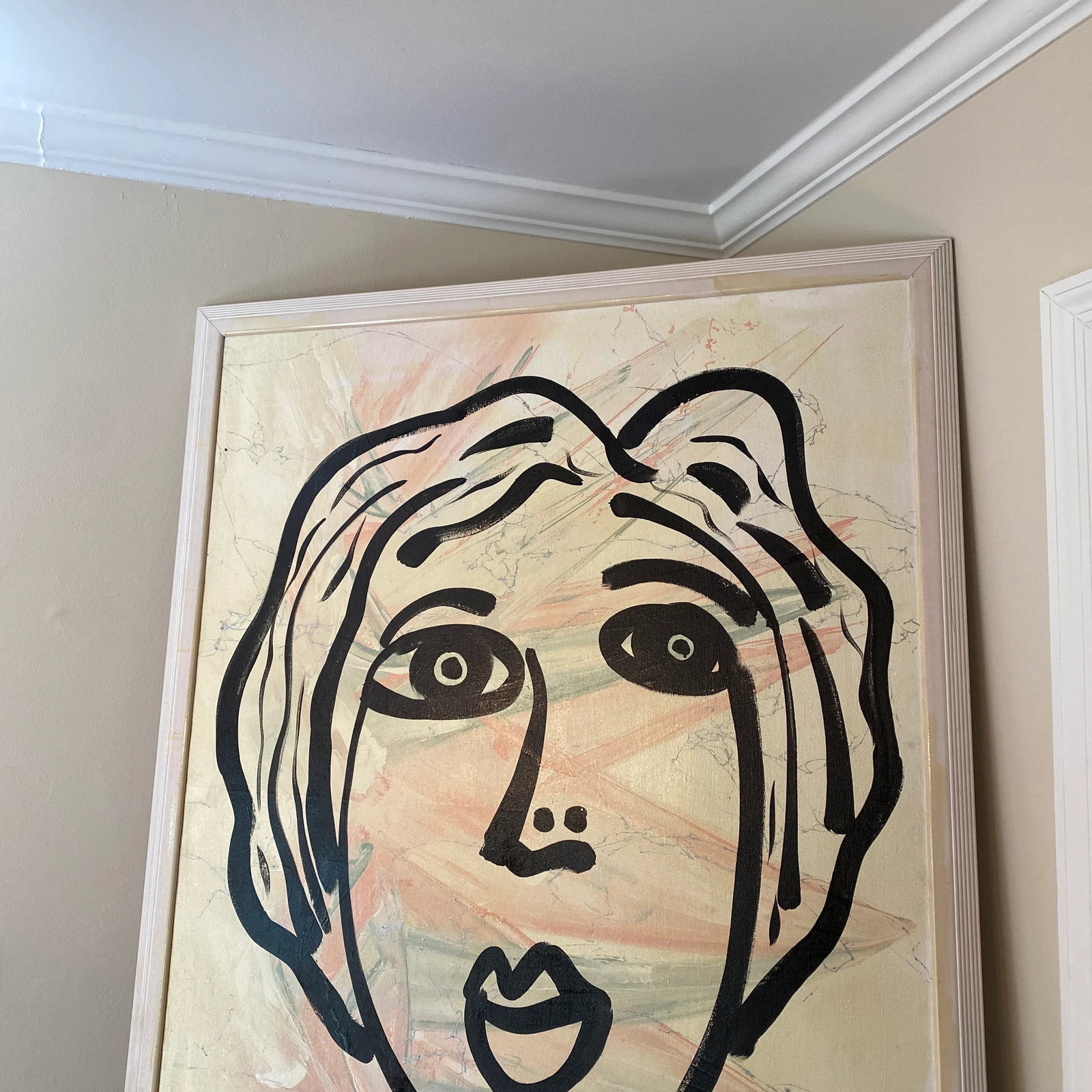 1970s Peter Keil Cubist Black aFace Painting - 3