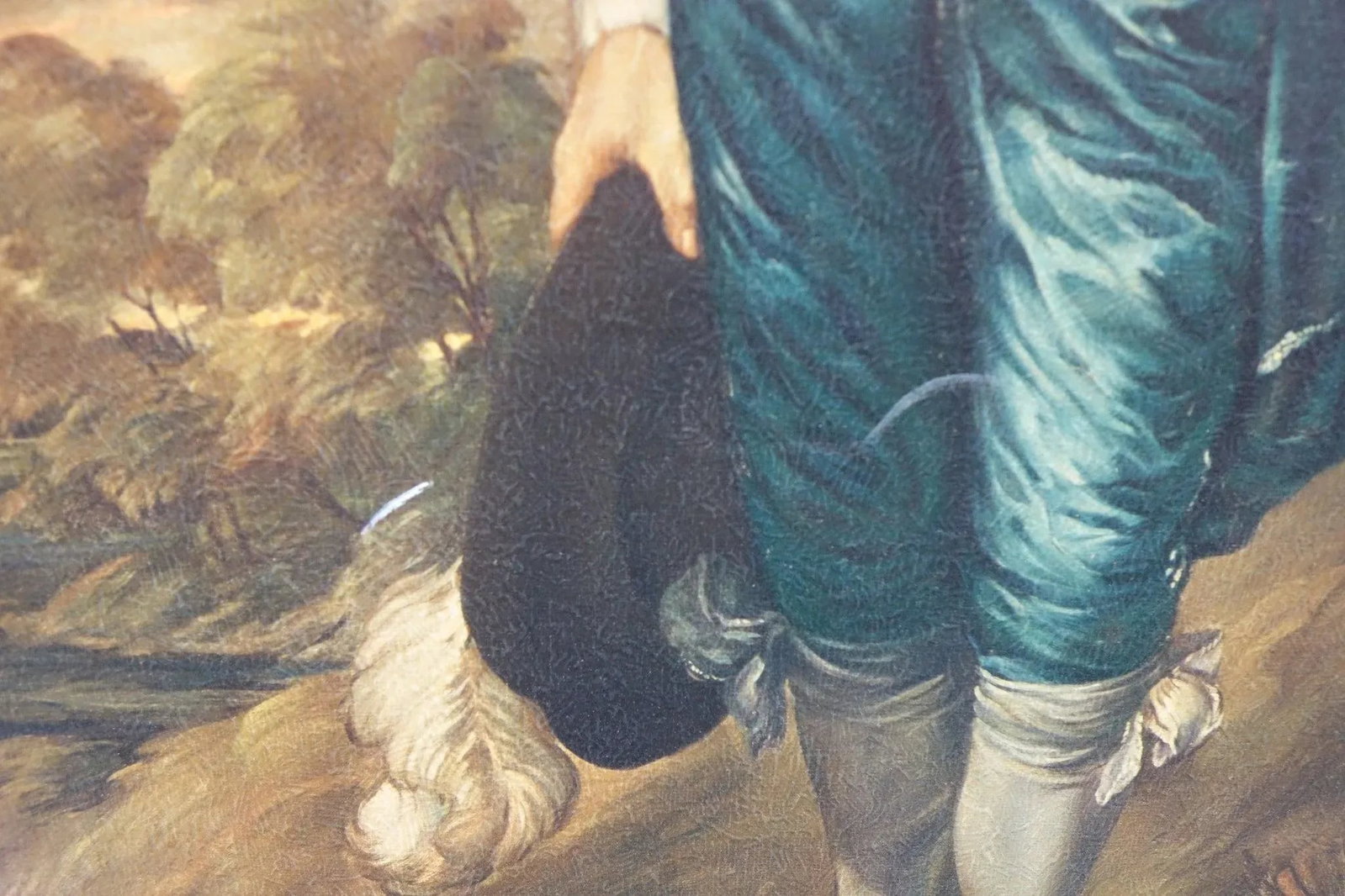 The Blue Boy Print of Original Oil Painting on Canvas - 3
