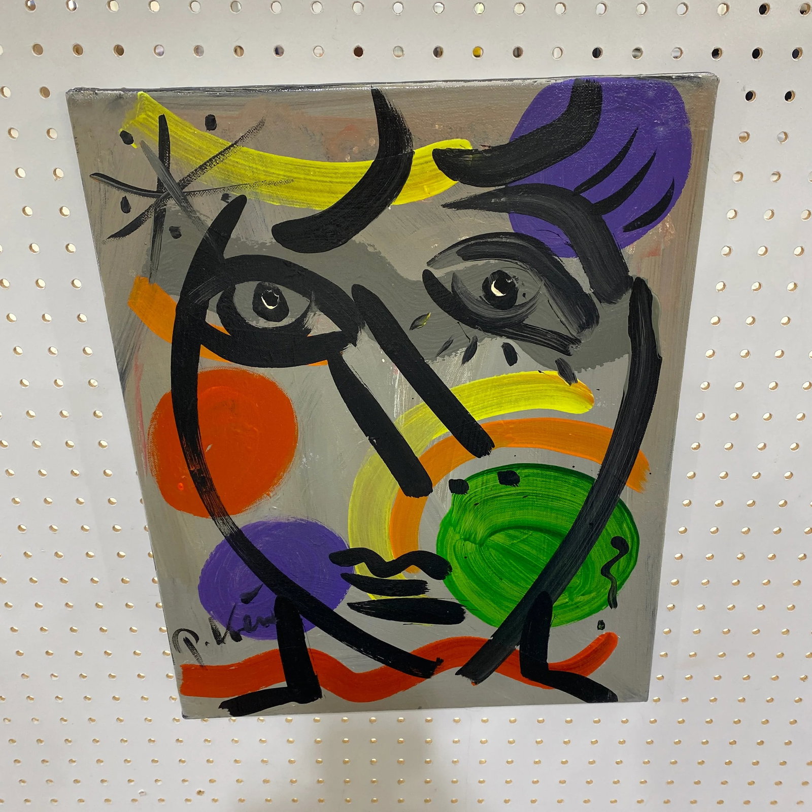 Vintage Abstract Portraiture; Original Artwork by Peter Robert Keil - 5