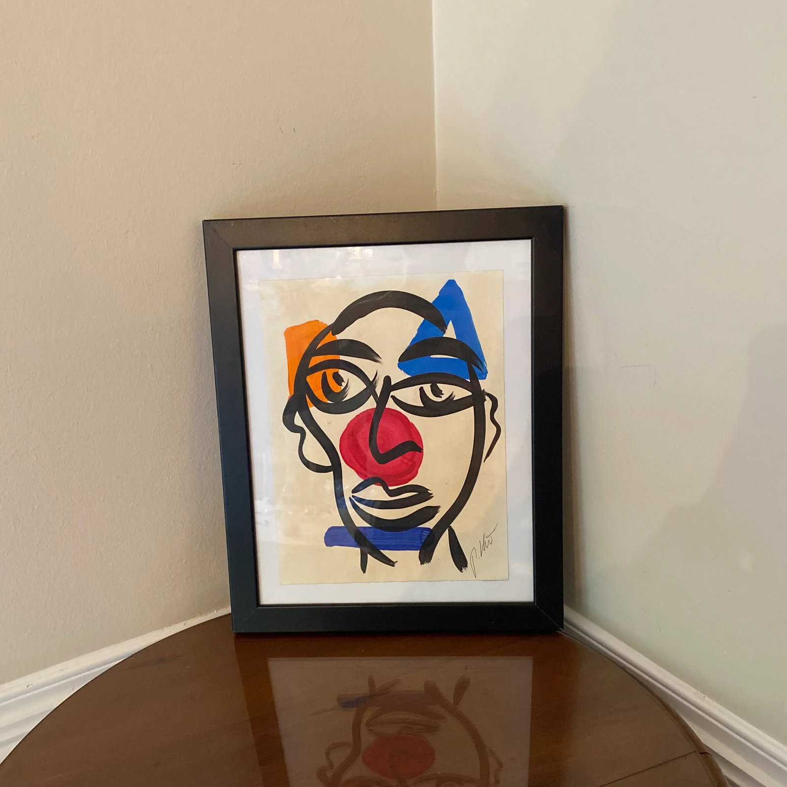 1970s Abstract Painting by Peter Keil, Framed - 7