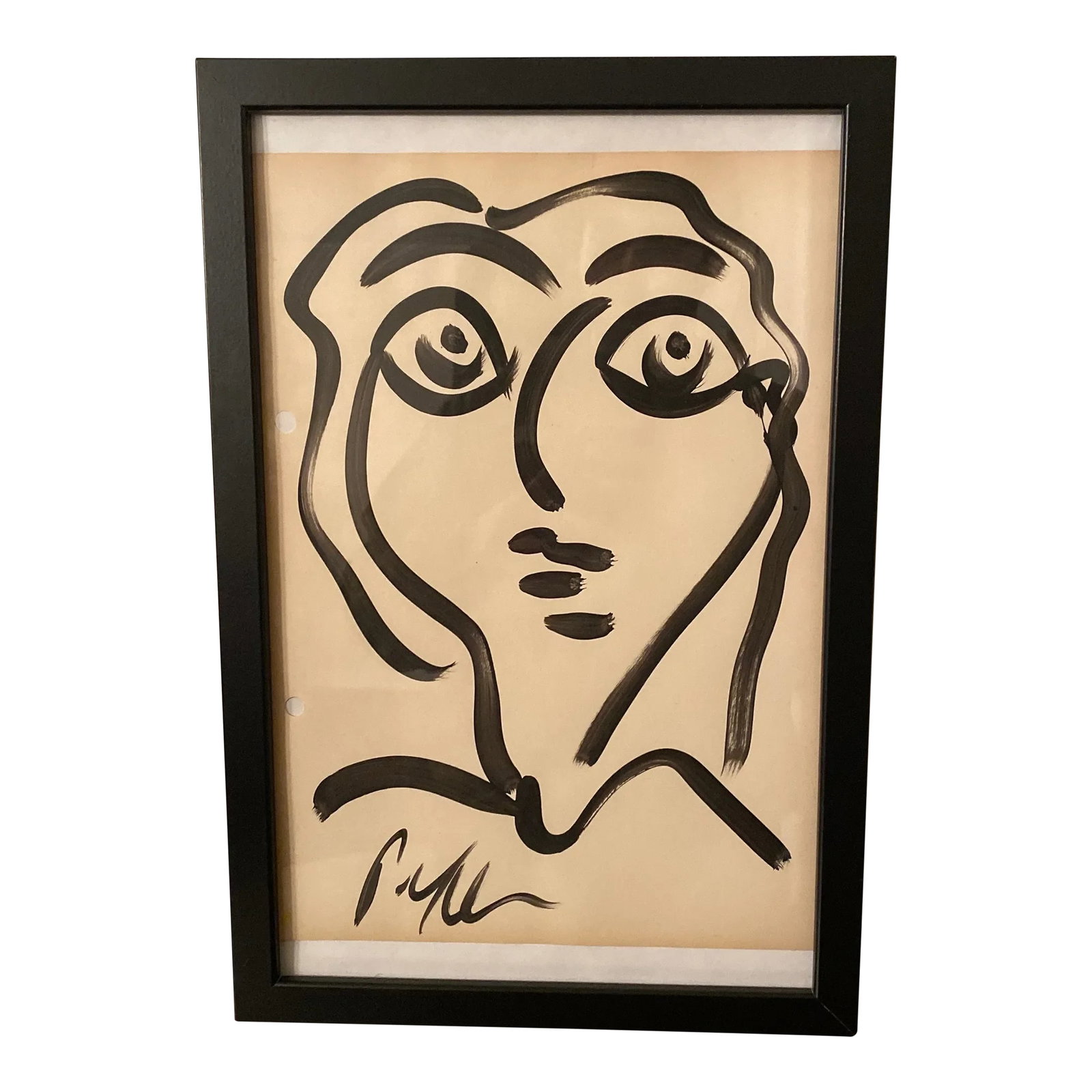 Peter Keil Original Abstract Portrait Painting Black & White Series: Fantastic original paintings by Listed world renowned artist Peter Robert Keil (born 1942 Germany) Peter has self proclaimed to be the last of the living legend artists working in his career with