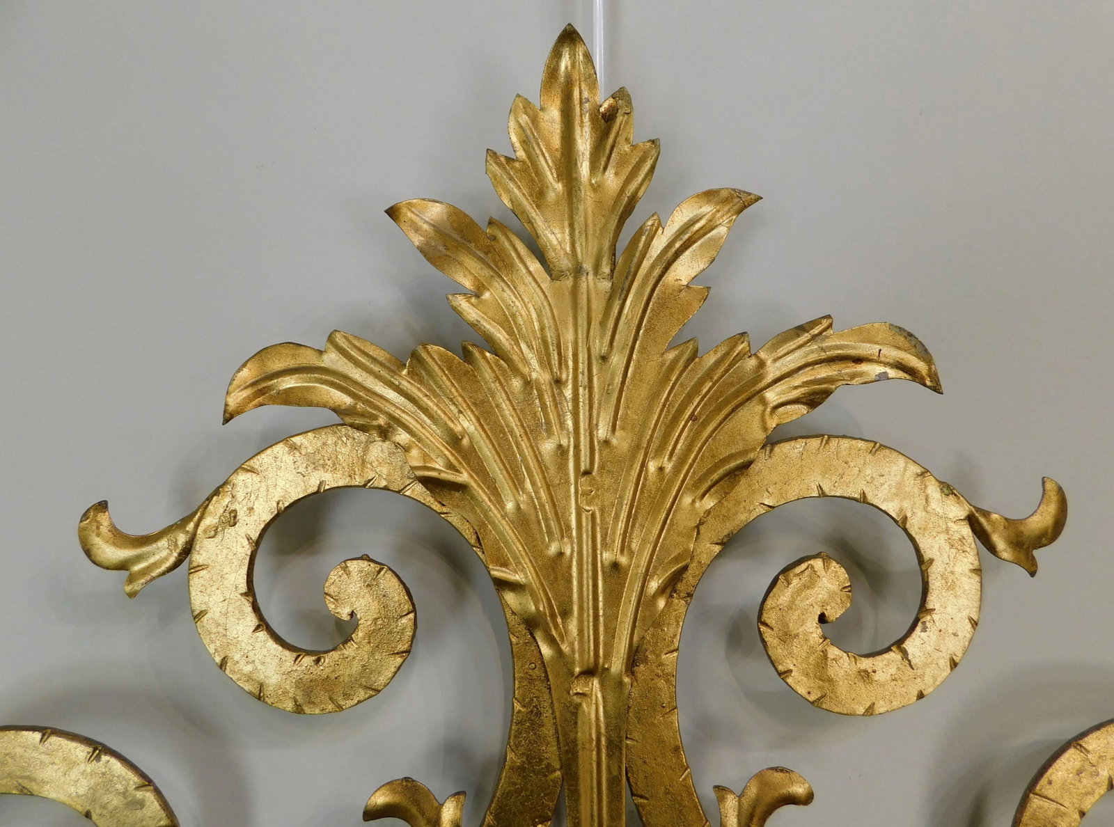 1950's Italian Gilt Metal Rococo Planter - 10