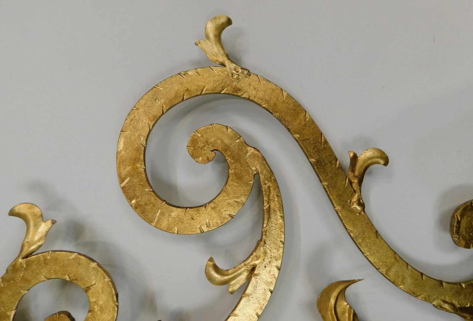 1950's Italian Gilt Metal Rococo Planter - 11