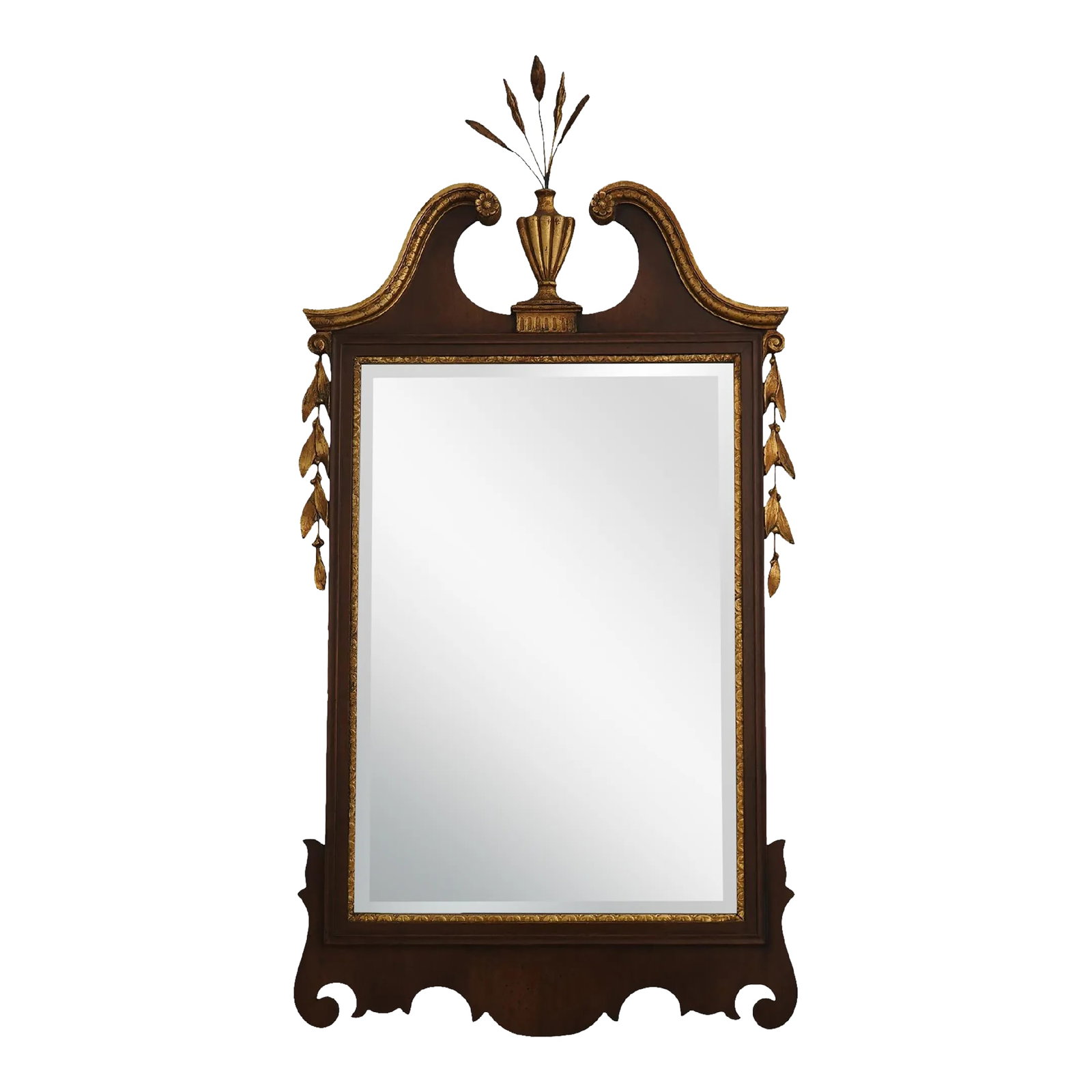 Friedman Brothers Vintage Model 4832 Chippendale Style Mahogany Mirror (1 of 11)