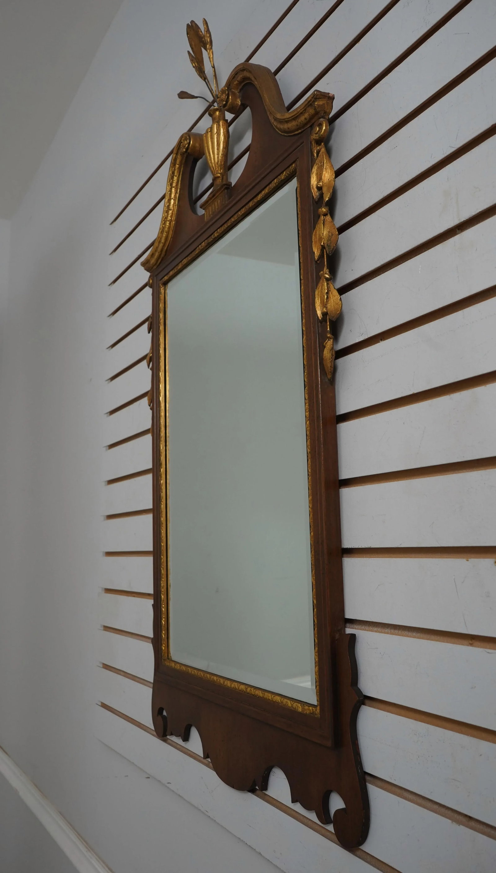 Friedman Brothers Vintage Model 4832 Chippendale Style Mahogany Mirror - 2