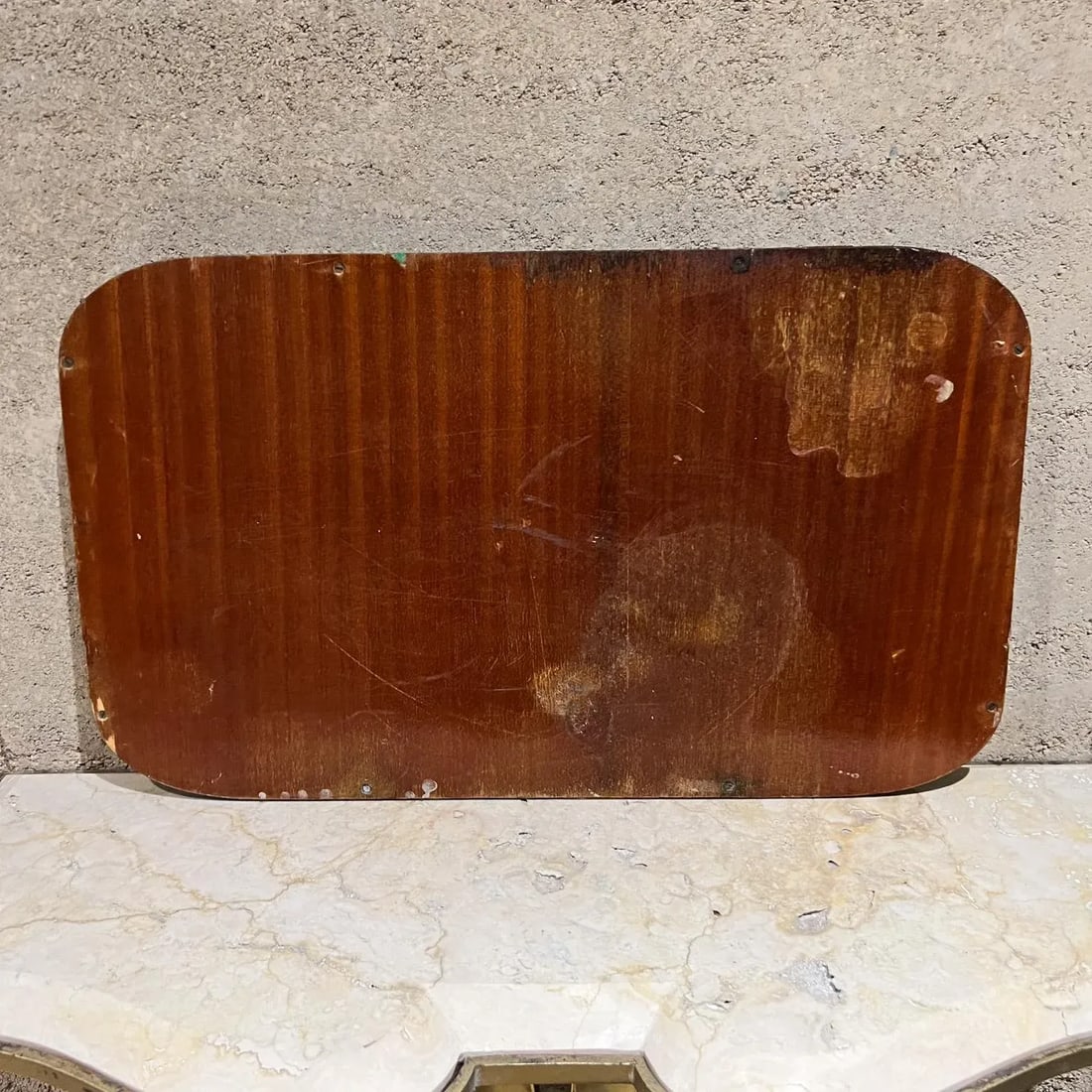 Aldo Tura Green Serving Tray, Lacquered Goatskin, Mid-Century 1950s - 7