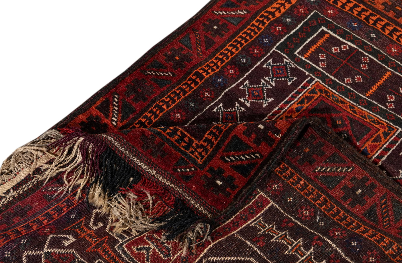 Vintage Persian Scatter Rug, 3'1" X 4'8" - 3
