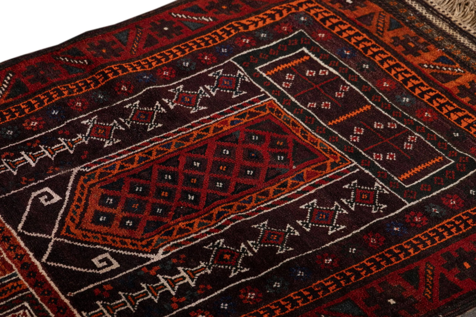 Vintage Persian Scatter Rug, 3'1" X 4'8" - 8