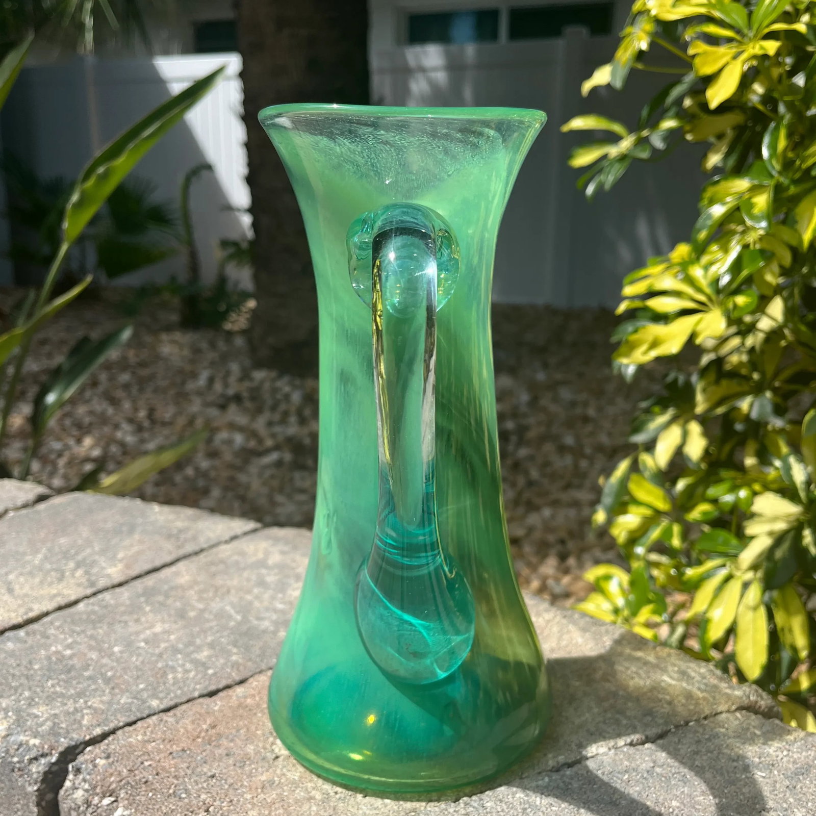 Late 20th Century Vintage Hand Blown Pitcher by Kerry Glass Ireland - 2