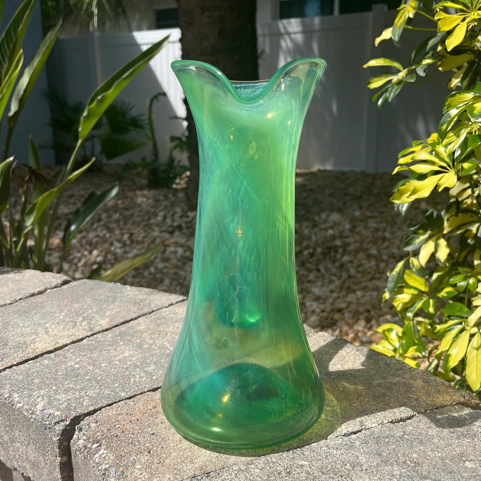 Late 20th Century Vintage Hand Blown Pitcher by Kerry Glass Ireland - 4