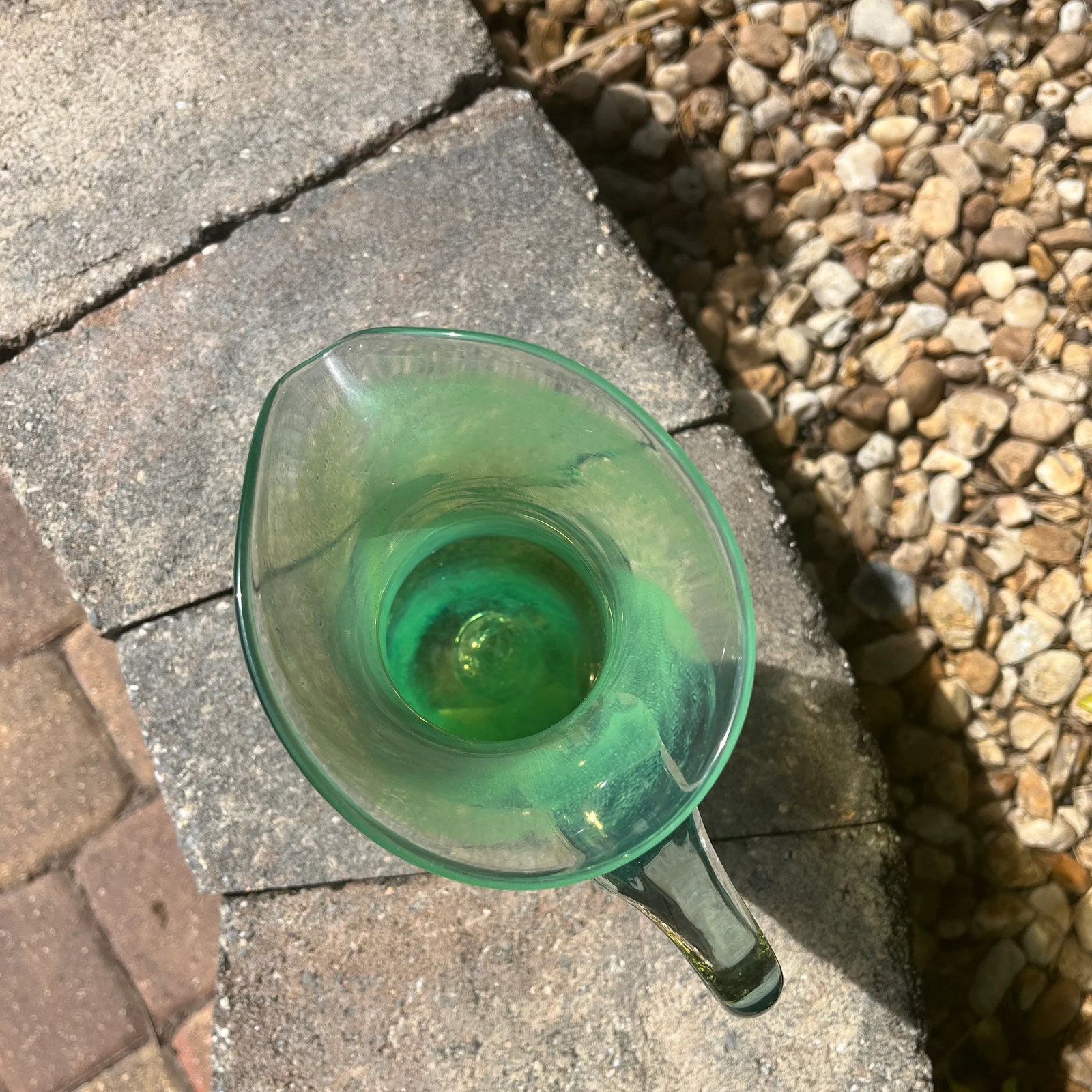 Late 20th Century Vintage Hand Blown Pitcher by Kerry Glass Ireland - 6