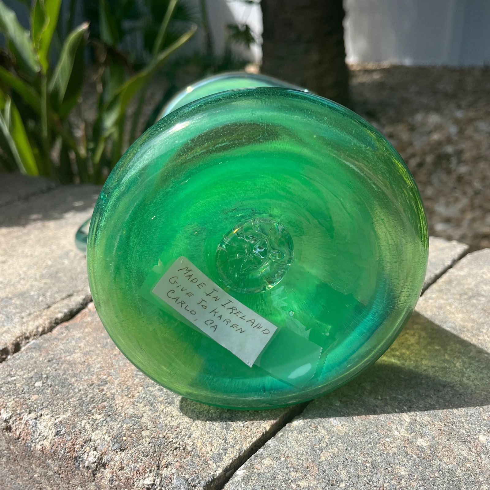 Late 20th Century Vintage Hand Blown Pitcher by Kerry Glass Ireland - 7
