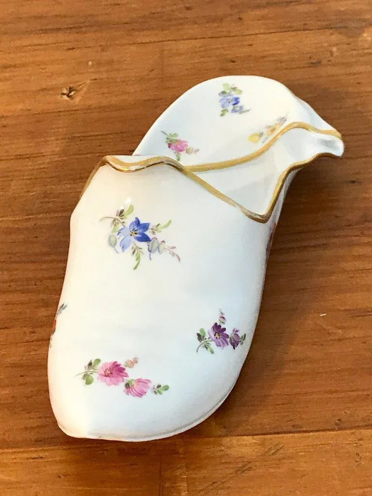 19th Century Meissen Model of a Slipper - 10