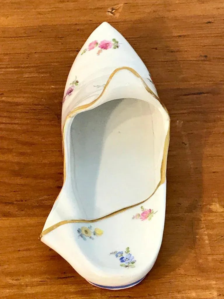19th Century Meissen Model of a Slipper - 11
