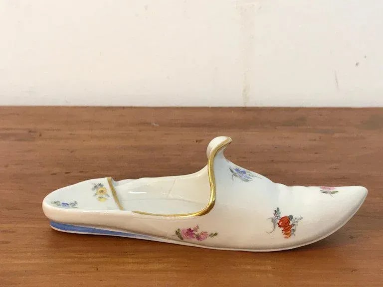19th Century Meissen Model of a Slipper - 6