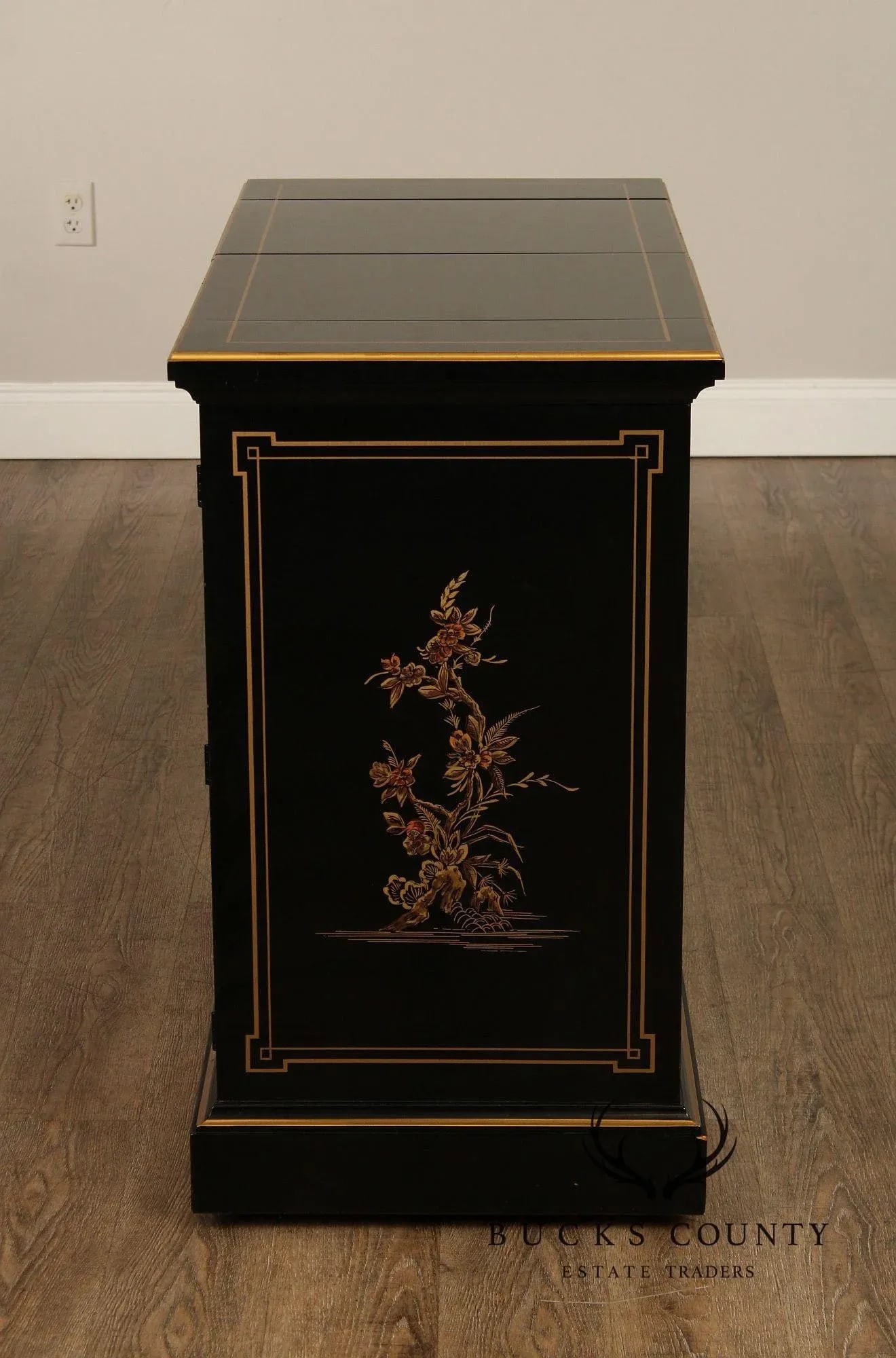 Drexel 'Et Cetera' Chinoiserie Flip Top Server - 4