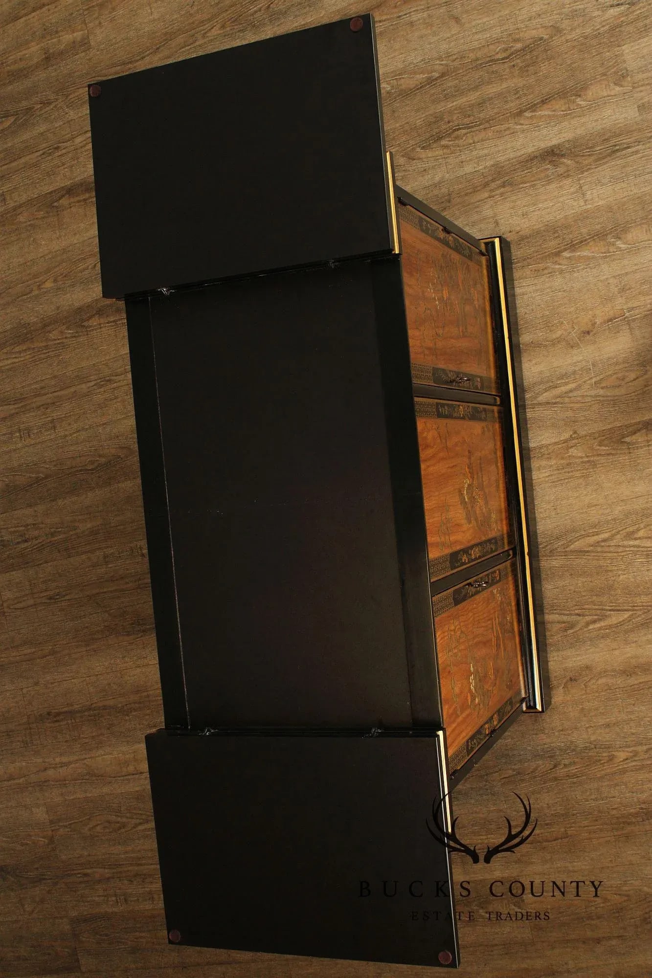 Drexel 'Et Cetera' Chinoiserie Flip Top Server - 7