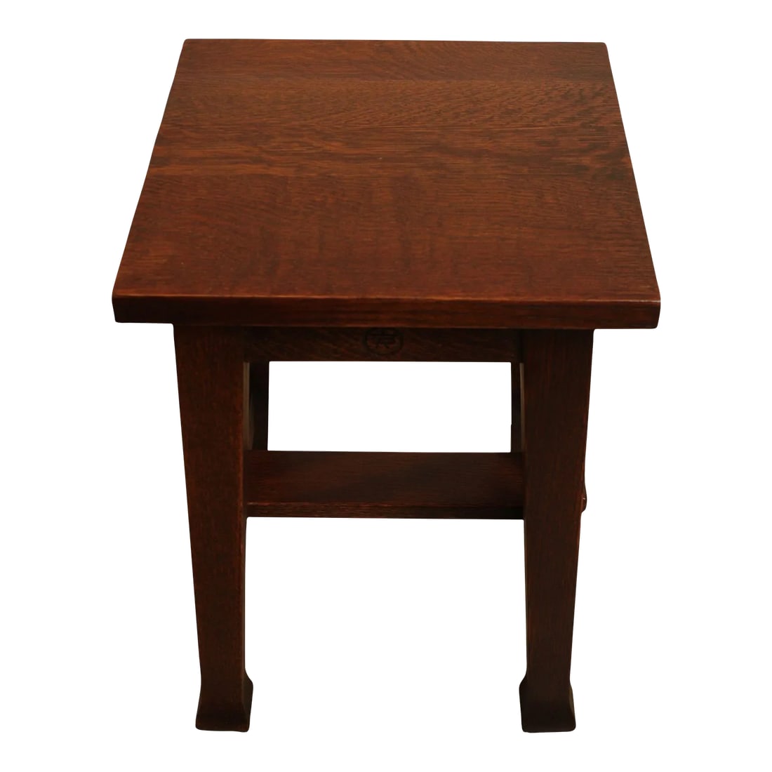 Stickley Mission Collection Oak Roycroft Tabouret Table (1 of 12)