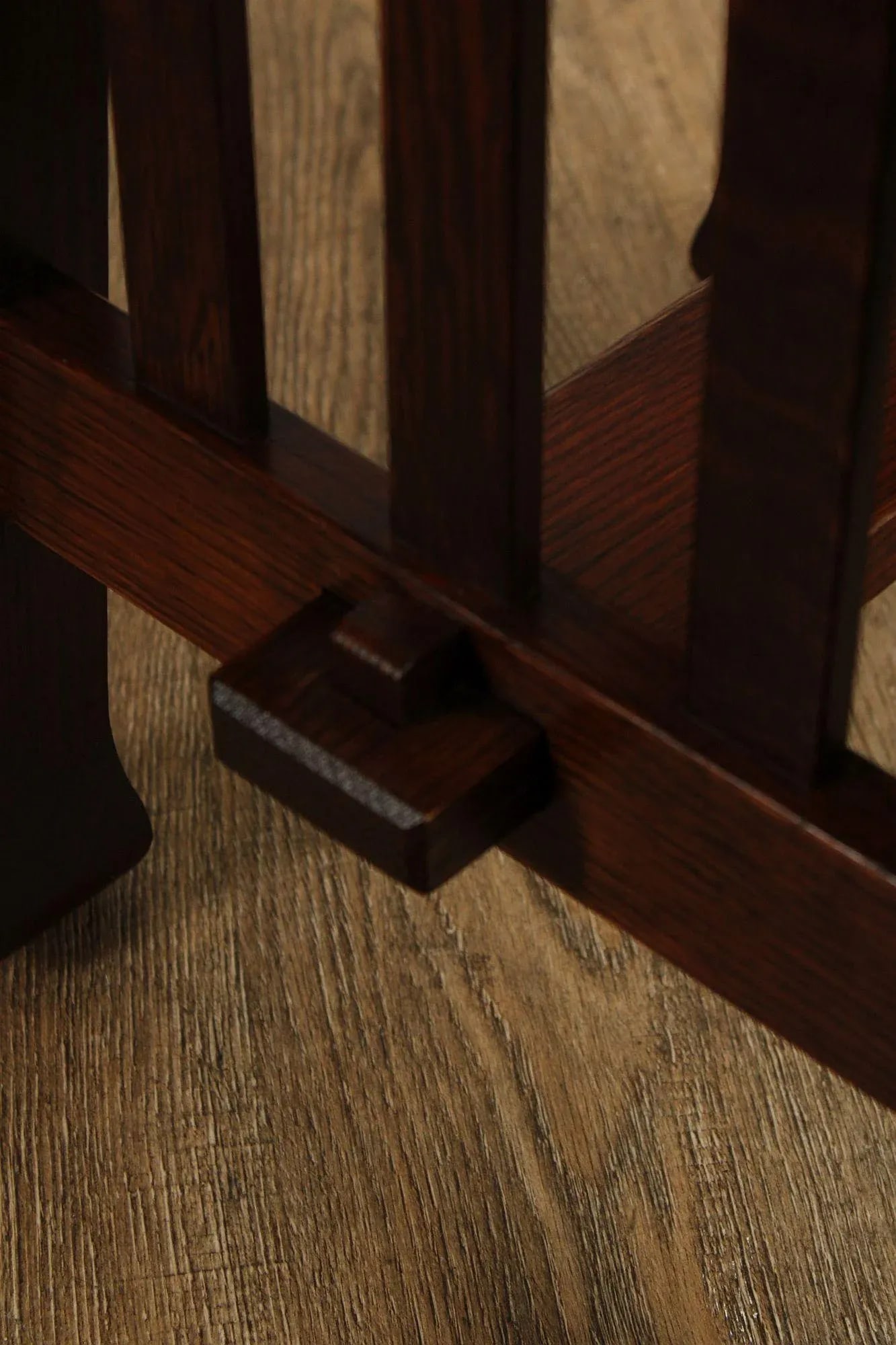 Stickley Mission Collection Oak Roycroft Tabouret Table - 8
